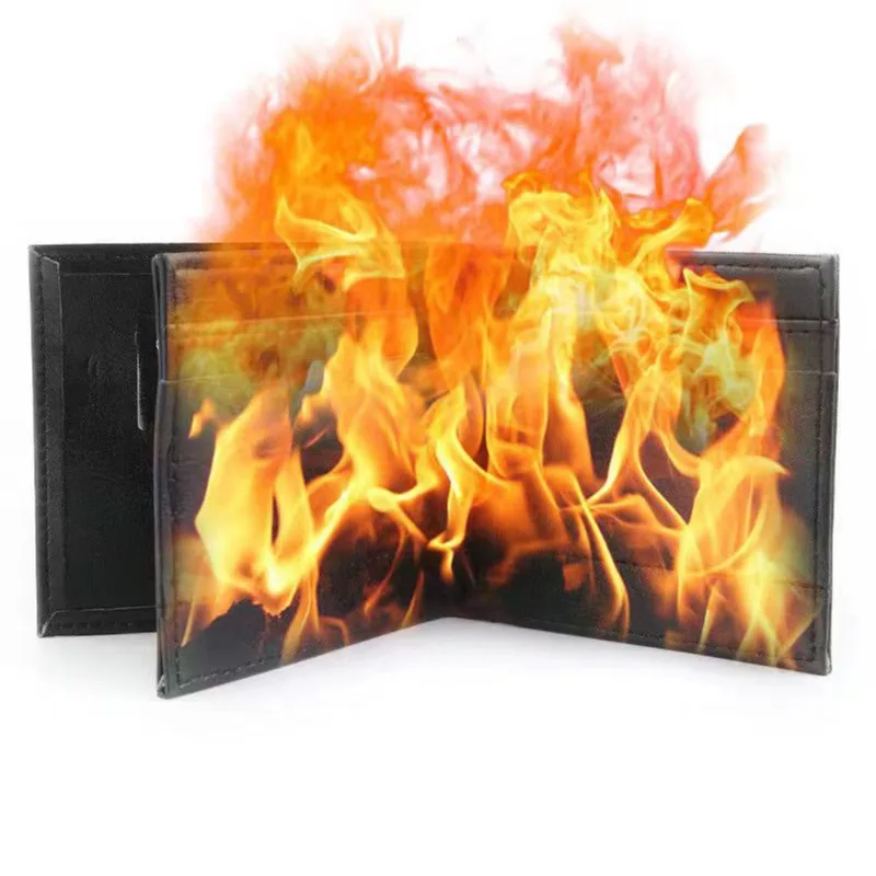 Carteira Mágica Flame Prop Fire Illusion Trick