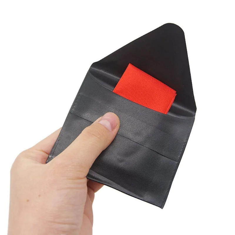 Carteira Mágica Coin Trick Prop Close-up Illusion Pvc De 10 Cm