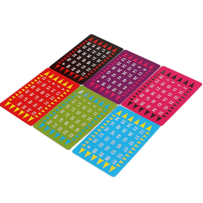 Conjunto De 6 Truques Para Adivinhar A Idade E Adivinhar A Idade De Cartas