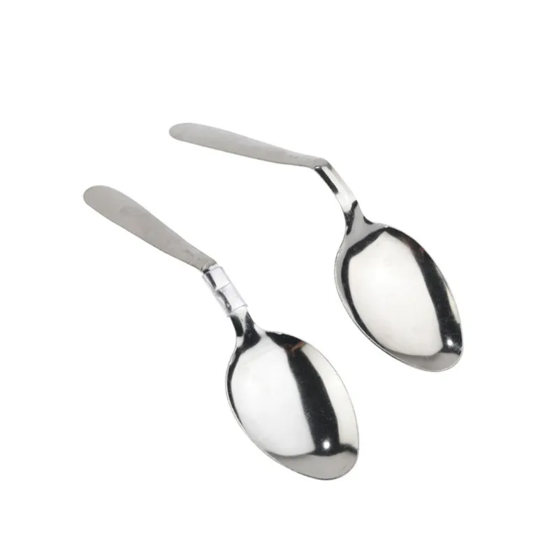 Magic Spoon Trick Mind-controlled Magician Metal 9x9cm