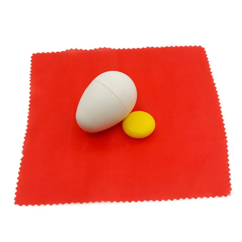 Magic Trick De Transformação De Seda Em Ovo Pvc 18x18cm