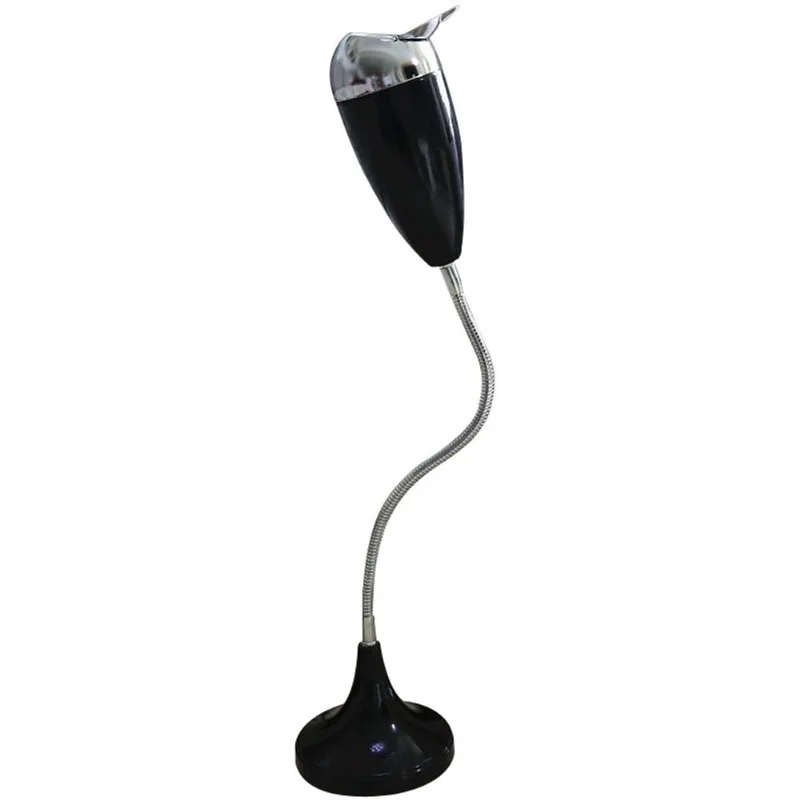 Cinzeiro De Chão Gooseneck Com Tampa Para Fumantes