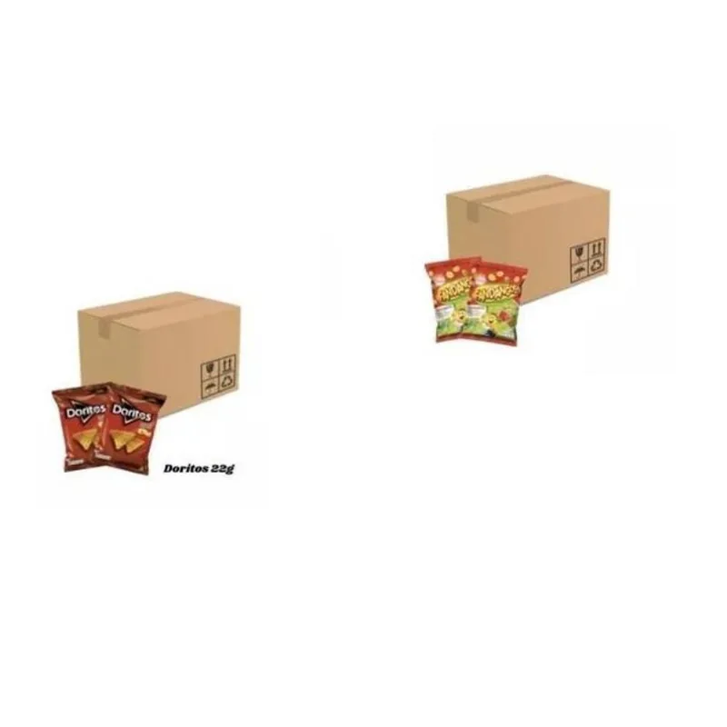 Kit Mini Salgadinhos Elma Chips Doritos + Fandangos- 480Un