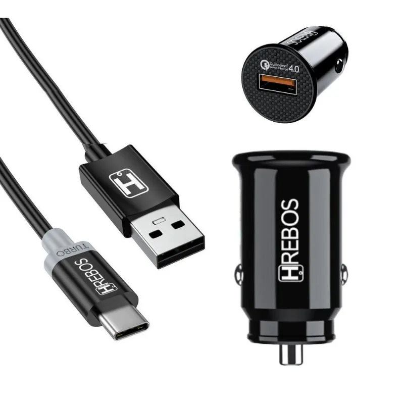 Carregador Usb Veicular 18w Para Moto G22 G32 G42 G52 G62 5g