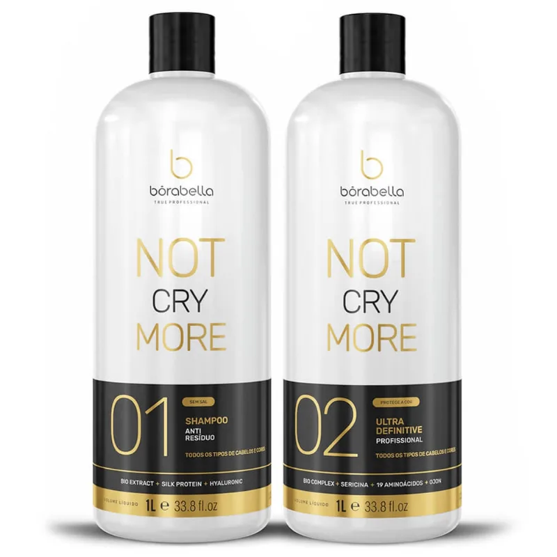 Kit Escova Progressiva Não Chore Mais Borabella 2L