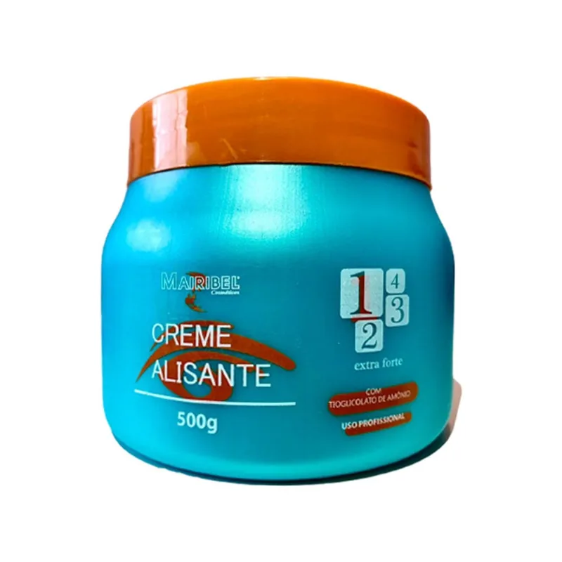 Creme Alisante Tioglicolato De Amônia 500g Nº 1 Mairibel