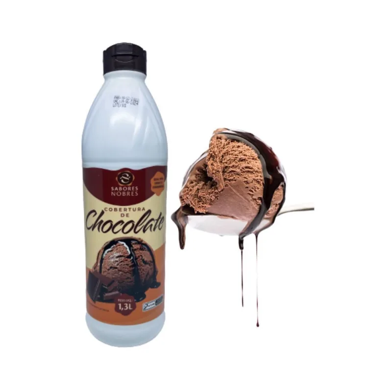 Kit 3 Calda Para Sorvete Gourmet De 1.3Kg - Escolha O Sabor - Não Disponível - Alimentos E Bebidas