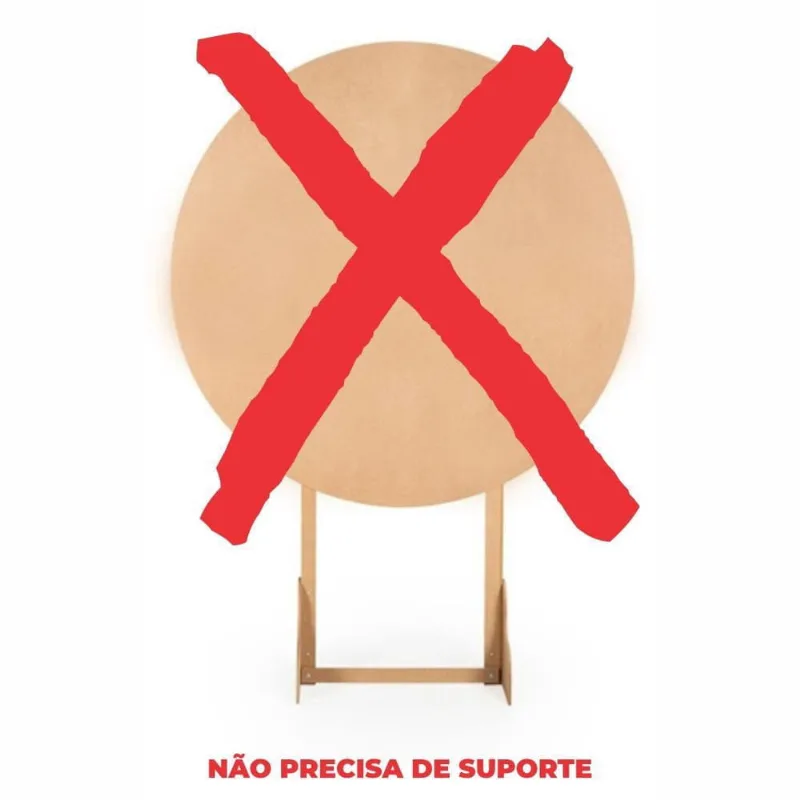 Painel Redondo 3D Dia Dos Pais Abre Fácil Tecido 1,50M X