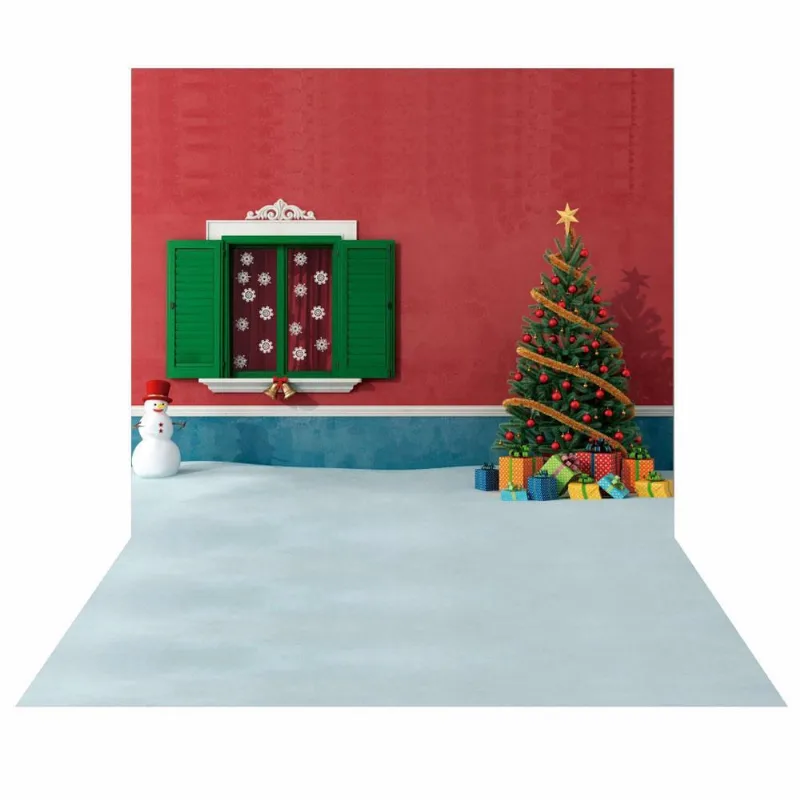 Fundo Fotográfico Cenário Natal Em Tecido 2,20M X 1,50M F160