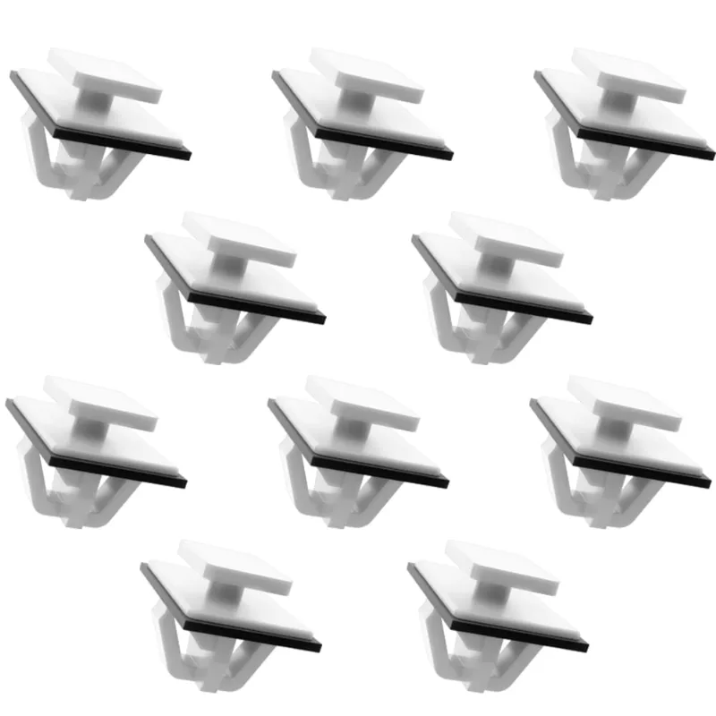 Kit 10 Grampos Presilhas Para Friso Lateral Carens Optma Sorento Soul Sportage