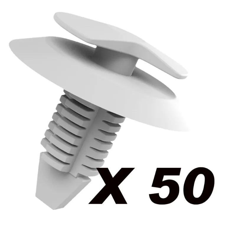 50 Grampos Presilhas Forro Porta Omega 93 94 95 96 97 98