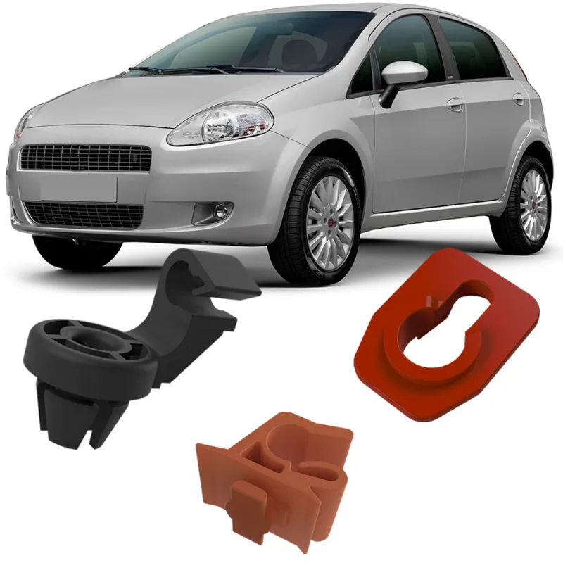 Kit Fixacao Grampos Presilhas Da Haste Vareta Capo Punto 2008 2009 2010 2011 2012