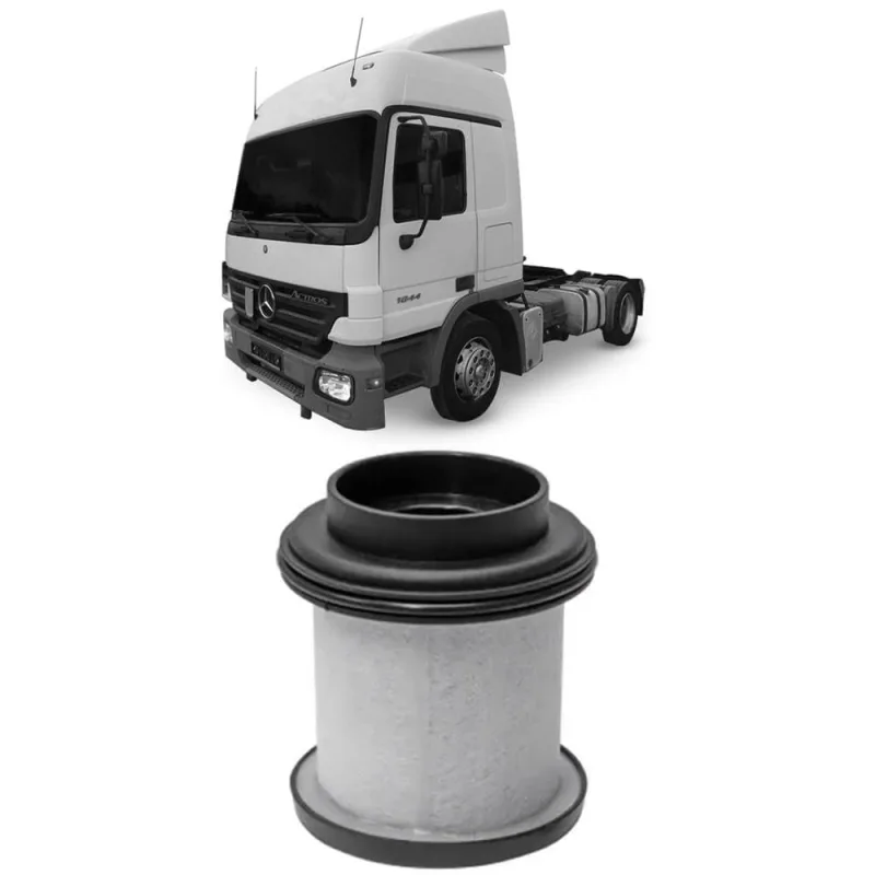 Filtro Óleo Mercedes Benz Actros Axor Automático c/ Retarder - Não Disponível - Automotivo