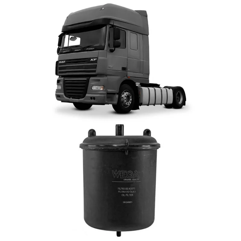Filtro Óleo Rotativo Daf Cf85 Xf105 Paccar Mx 12.9 Wega