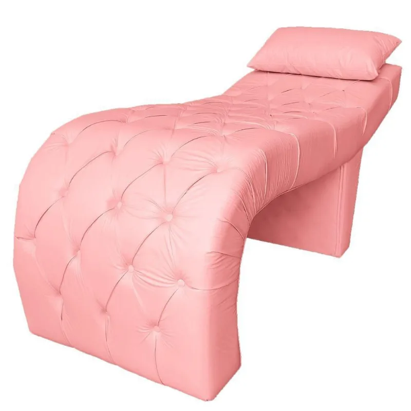 Maca Para Estética Captonada De 70 Cm De Largura Veludo V8 Decor rosa