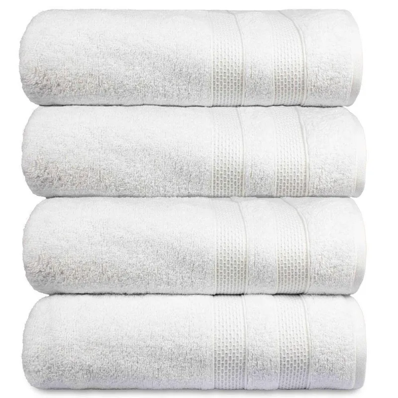 Kit 4 Toalha De Banho Fio Penteado Extra Macia - Comfort - Kit 8