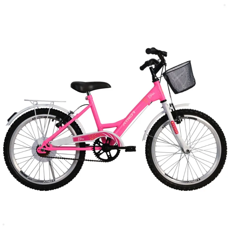 Bicicleta Feminina Aro 20 Athor Modelo Bliss C/Cestão 1v