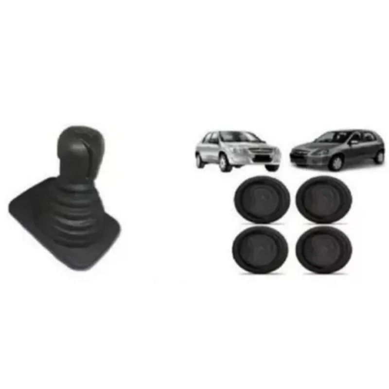 Coifa + Manopla Kit 4 Difusor Ar Celta Prisma 07 A 16 Preto