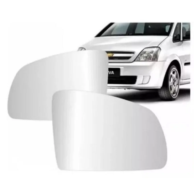 Par Lente Espelho Retrovisor Celta Prisma Meriva 2002 A 2015