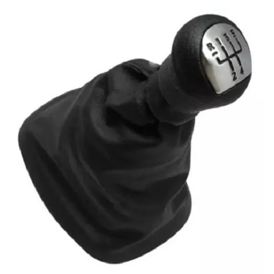 Coifa Manopla Bola Câmbio Renault Clio 2004 05 06 2007 Preta - Não Disponível - Automotivo