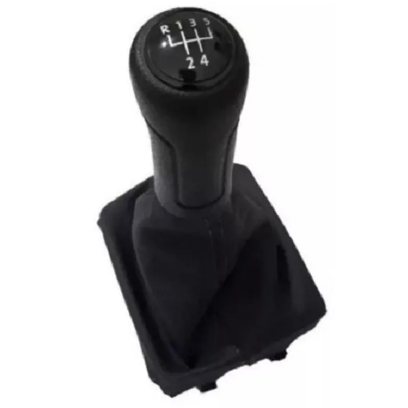 Coifa Manopla Aro Preto Câmbio Polo Hatch Sedan 2002 A 2014