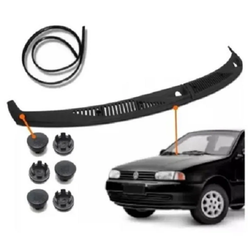 Kit Churrasqueira Parabrisa + Remate Grade Gol Bola G2 95/99