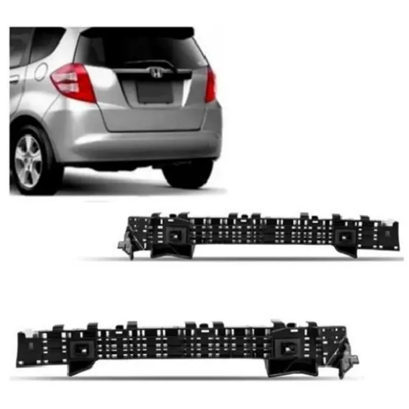 Par Guia Parachoque Traseiro Honda Fit 2009 10 11 12 13 2014