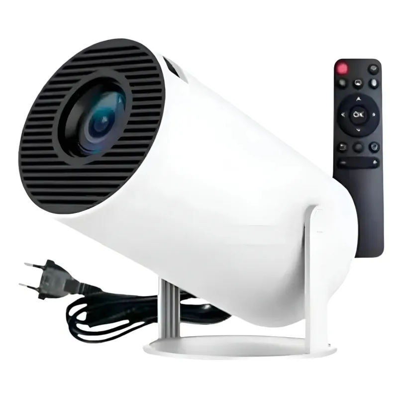 Projetor 4K Portatil Android WiFi Tela Grande Home Cinema - MDM - Tv E Vídeo