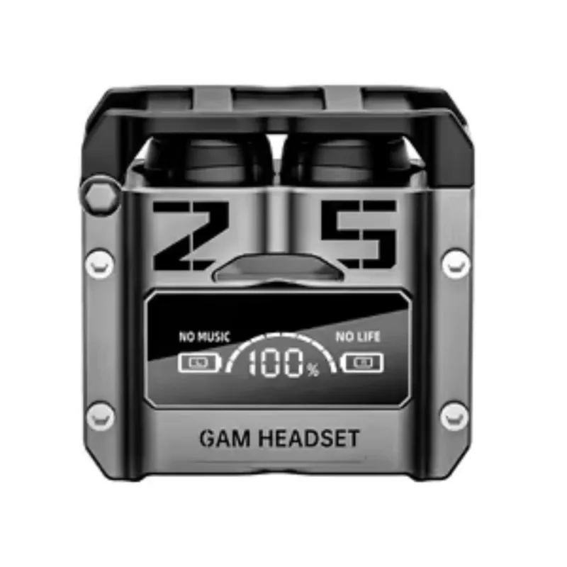 Fone Gamer Bluetooth MDM M25 com Microfone Integrado Portátil Preto
