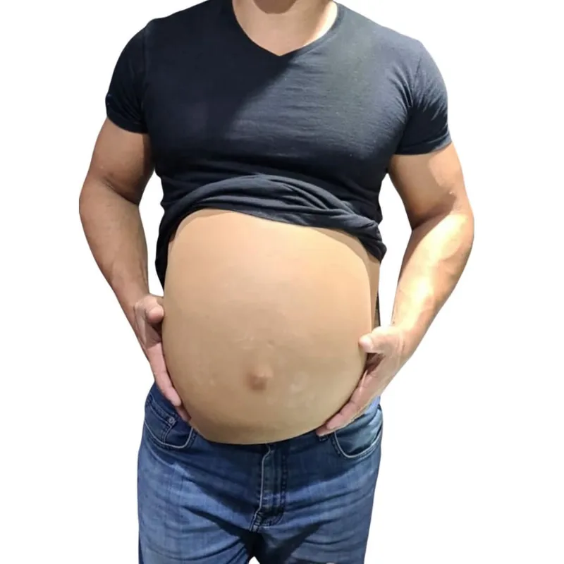 Barriga Papai Noel Eva Cor Da Pele Resistente