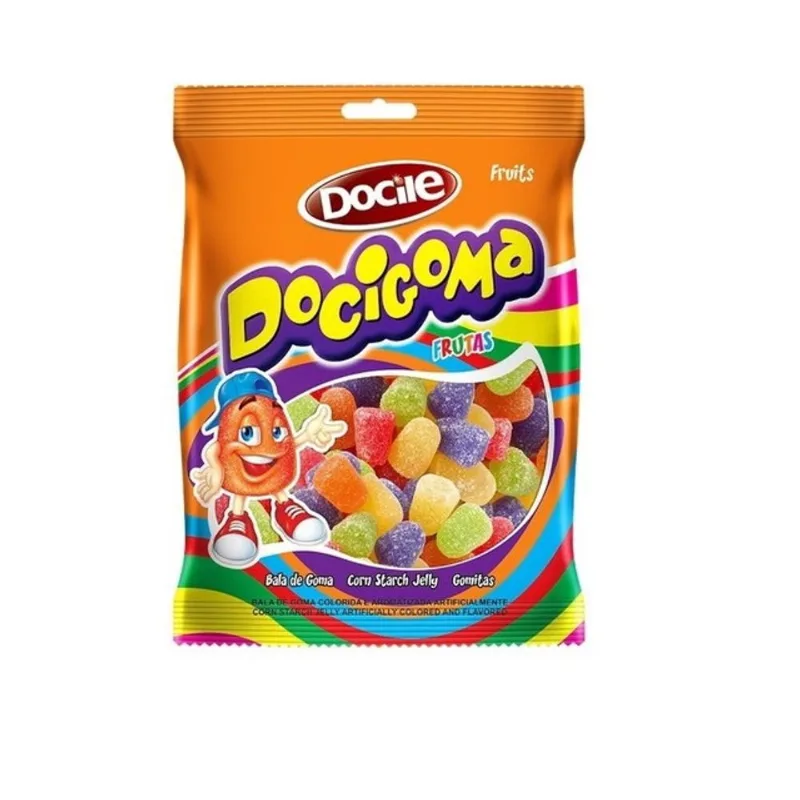 Bala de Goma Docigoma Sino Sortida 1Kg Docile