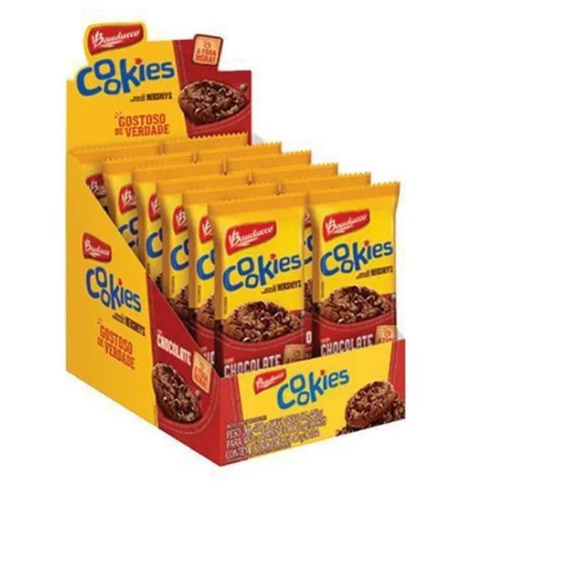 Biscoito Cookie Chocolate 60G 36 Un Bauducco
