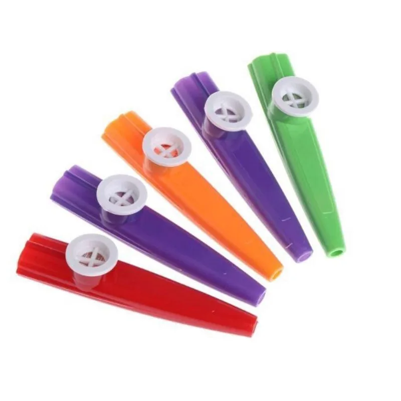 Kazoo Plástico Profissional Instrumento Musical Várias Cores
