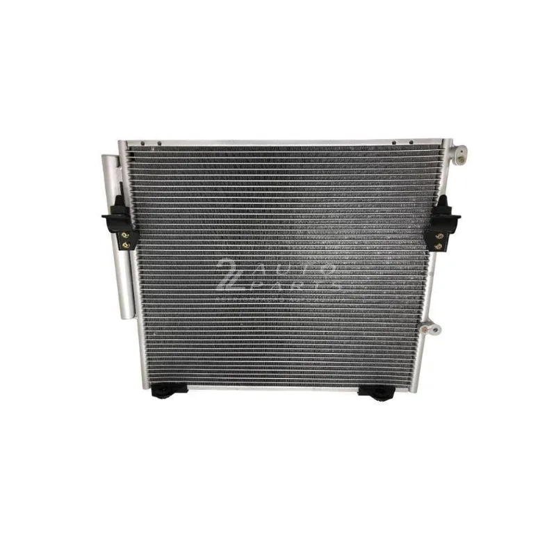Condensador Ar Condicionado Hilux Saidas Juntas 03 A 11