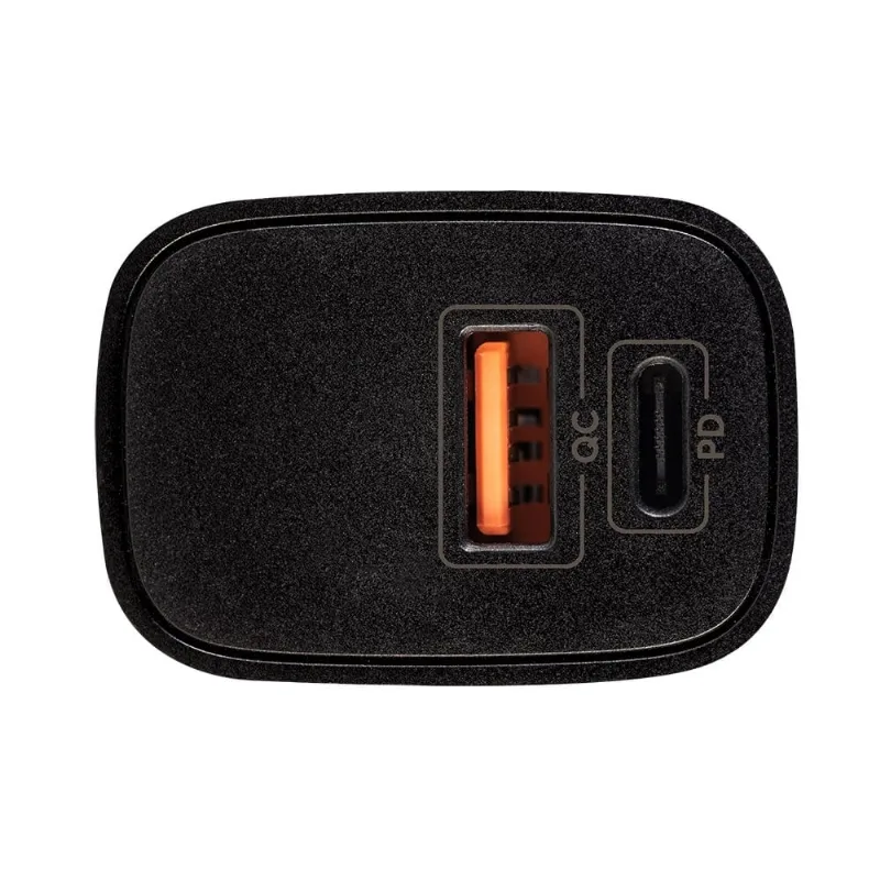 Fonte de Energia Preto / Adaptador Carregador Turbo Bivolt USB-C - MDM - Casa E Construção