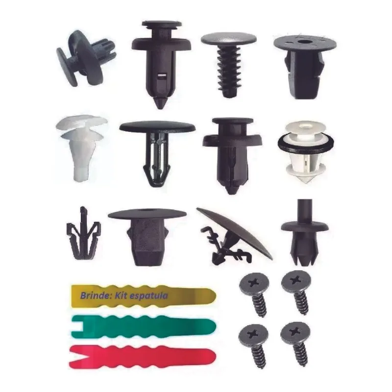 Presilha Parachoque Parabarro Honda Fit Civic Citycrv 112pçs