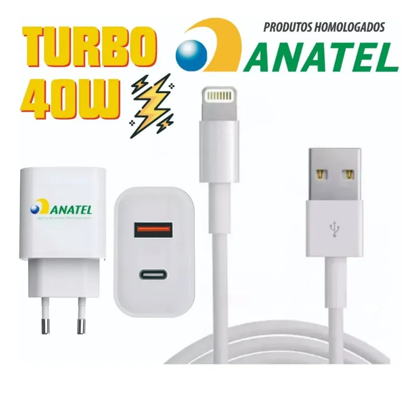 Carregador Universal 2 Em 1 Para Smartphones Para Qualquer Dispositivo