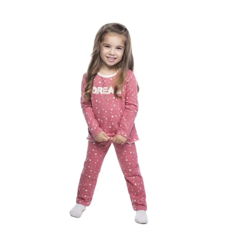 Pijama Infantil Dream Rosa Have Fun Rosa 1