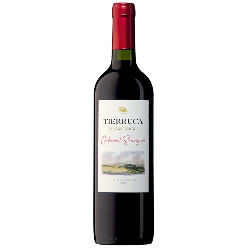 Viñedos Marchigüe Tierruca Cabernet Sauvignon Chileno Vinho Tinto 750ml - Tierruca - Bebidas