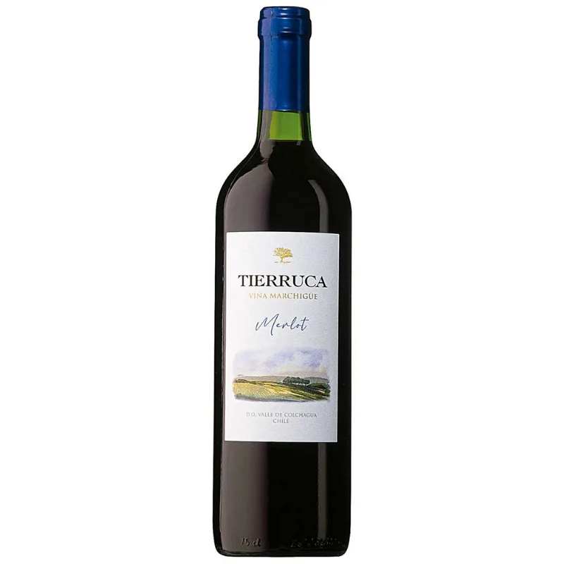 Viñedos Marchigüe Tierruca Merlot Chileno Vinho Tinto 750ml