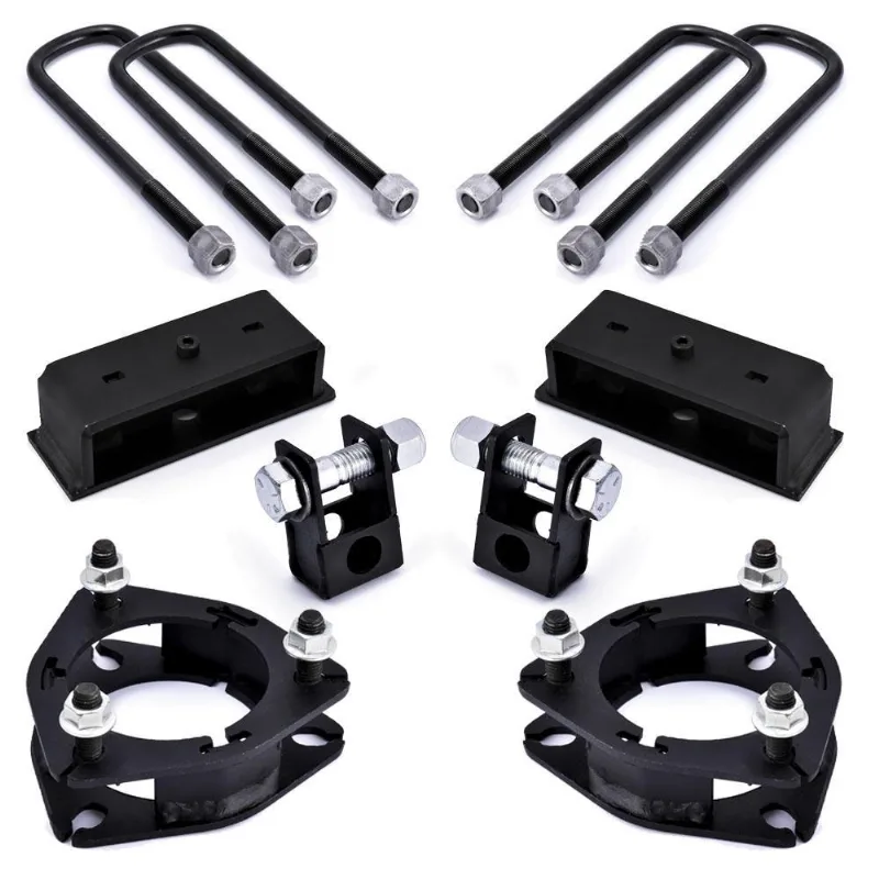 Kit Lift Calço Suspensao Dianteiro Traseiro 5cm Hilux 2005
