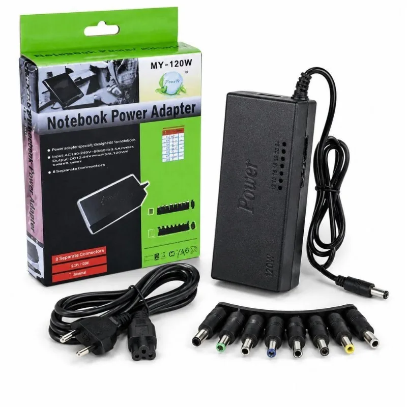 Fonte Carregadora Universal para Notebook Saída 120W Bivolt Automática MDM