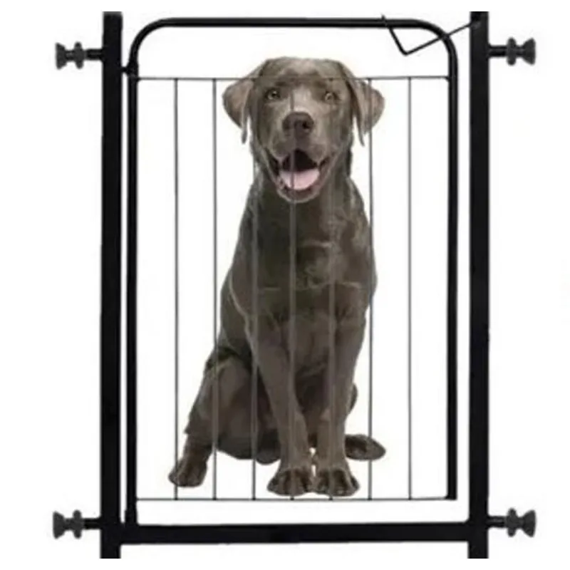 Grade Portão De Proteção Para Pet 6872cm Preto