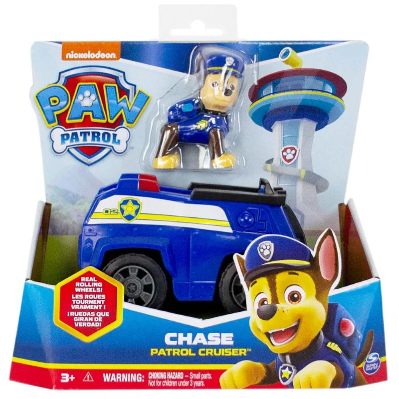 Patrulha Canina - Veículos Com Figura - Chase