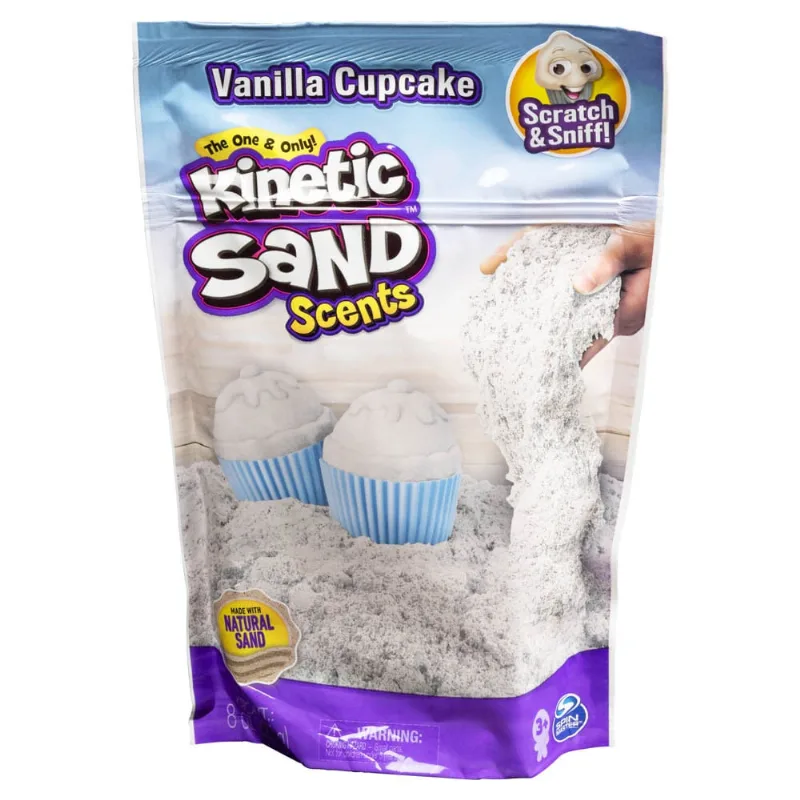 Massaareia Aromas - Areia Cinética - Baunilha Cupcake
