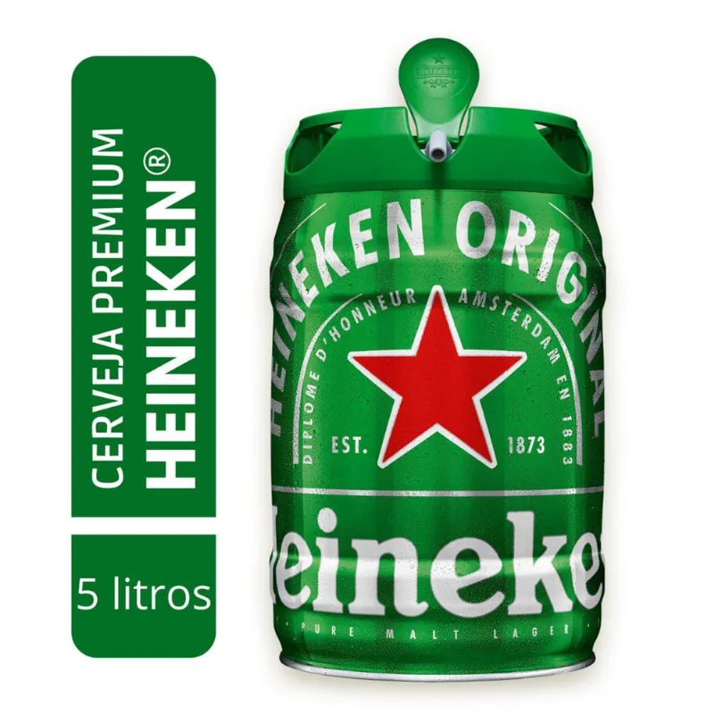 Cerveja Heineken Barril 5 Litros