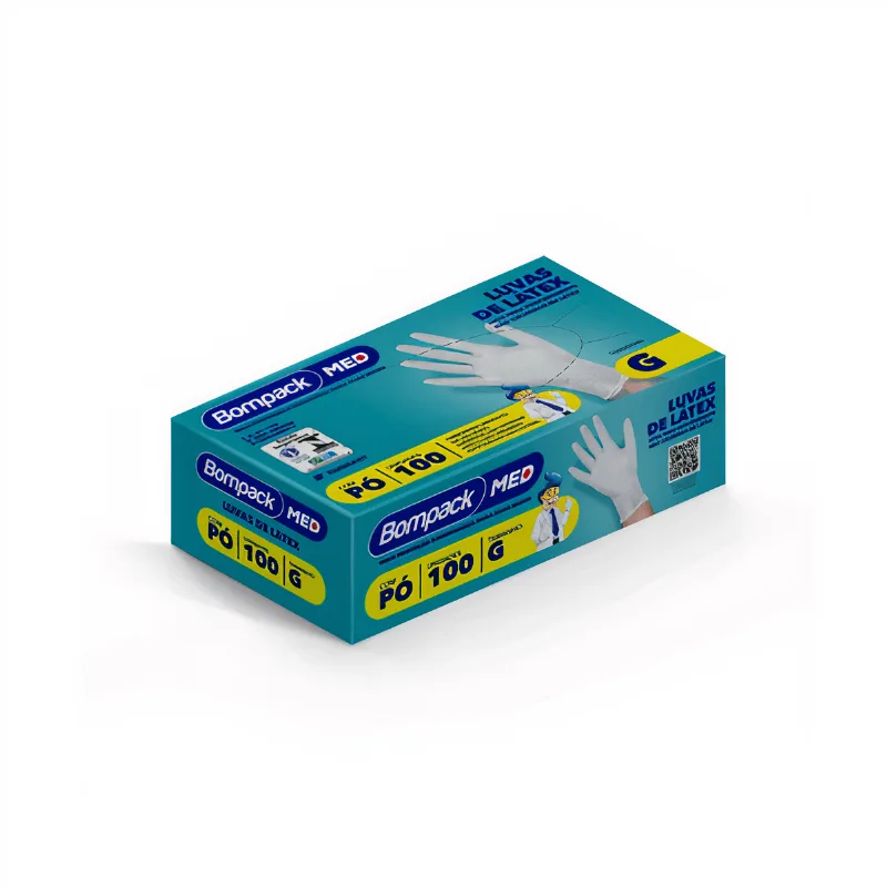 Luva Procedimento De Latex Tamanho G C/100 Un
