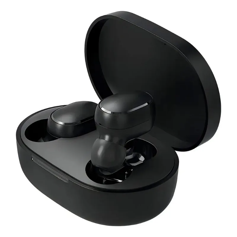 Fone Sem Fio Dots Preto Bluetooth Para Academia Com Case