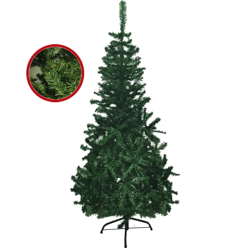 Arvore de Natal Pinheiro 1 metro e 50cm Natalino 346 Galhos Festa Comemoraçao Enfeite Fim de Ano