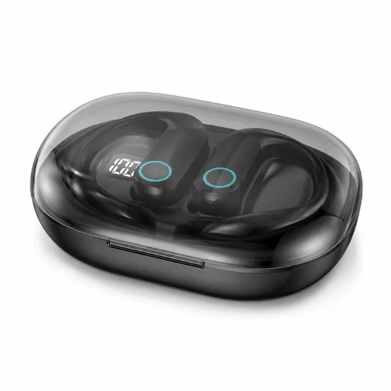 Fone De Ouvido Bluetooth Mdm Arc Elegante Esportivo Anti Suor Bateria 4h Preto